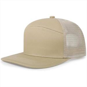 Gorra Trucker de Malla de 6 Paneles, Ajustable, Unisex, Casual, de Color Sólido, para Primavera y Verano - Product Image 1