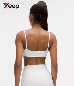 เสื้อชั้นในกีฬาโยคะคุณภาพสูงสำหรับผู้หญิง XEEP รุ่น XC-SB-149 แบบเรียบง่าย ระบายอากาศได้ดี สายปรับได้ แผ่นรองถอดออกได้ รองรับได้ดีเยี่ยม แห้งเร็ว - Product Image 2