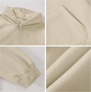 Sudaderas con Capucha de Invierno para Mujer, Estilo Y2K, con Bolsillos Delanteros - Product Image 6