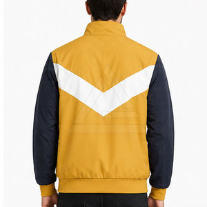 Veste réversible double face pour homme, légère, en nylon et polyester, avec fermeture éclair, à capuche, décontractée, pour les voyages en plein air, toutes saisons - Product Image 4