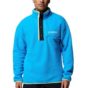Sudadera de Hombre con Manga Larga y Logotipo Personalizado para un Estilo Moderno, Diseño Informal, Tela de Alta Calidad con Cuello Alto - Product Image 1
