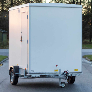Remorque portative de toilettes de toilette d'approvisionnement de la Chine à vendre, toilettes mobiles de maison préfabriquée légère de haute qualité - Product Image 3