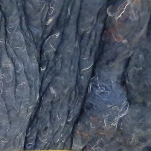 Hot Bán Hàng 2022 Denim Chất Thải Bông Sợi/Dệt Kim Denim Vải Cắt Chất Thải/Denim Sợi Chất Thải Màu Xanh đậm Việt Nam-Florence - Product Image 2