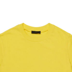 Camiseta para Niños de Cuello Redondo, Color Sólido, Cómoda, Diseño OEM, Precio Económico, para Compradores Mayoristas, para Uso en Verano 2026 - Product Image 2