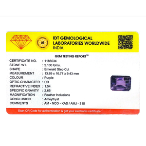 Natural Amethyst Loose Gemstone 105 Carat Oval Cut Purple Calibrated for Fine Jewelry - Product Image 4
