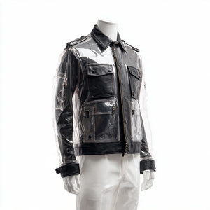 Veste en cuir de haute qualité, très élégante et stylée - Product Image 3