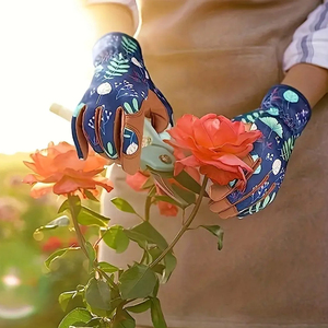 Guantes de jardinería de alto rendimiento con tela flexible, ajuste seguro en la muñeca y construcción cómoda para profesionales - Product Image 3