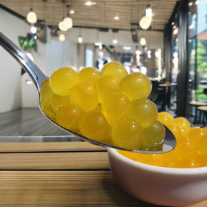 Boba de Lichi Pinshan para Té de Burbujas Taiwanés, 3.2 kg, 4 Tubos/Caja, Envase de Plástico - Product Image 5