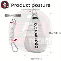 Sac de frappe de boxe en cuir personnalisé, service OEM, nouveau design, sacs de frappe robustes rembourrés en EPE, écologiques