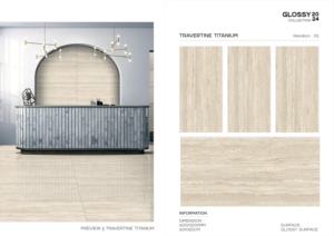 Azulejo de Porcelana Brillante Primey 600x1200, Formato Grande, Superficie Pulida Premium, para Pared y Suelo, Diseño Moderno para Interiores y Exteriores Plus - Product Image 2