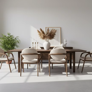 เก้าอี้รับประทานอาหารกลางแจ้ง Vata โครงไม้สักธรรมชาติ ดีไซน์เชือกแบบ Ergonomic สไตล์สแกนดิเนเวียน กันน้ำได้ ใช้งานได้หลากหลาย เหมาะสำหรับสวน - Product Image 3