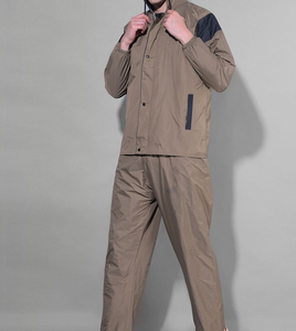 Veste coupe-vent et pantalon imperméables pour homme, sur mesure OEM, pour la pêche et la randonnée - Product Image 1