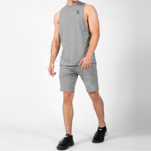 Camiseta sin Mangas para Hombre, Color Sólido, Tejida, Transpirable, para Entrenamiento Deportivo, Fitness y Uso Diario - Product Image 5