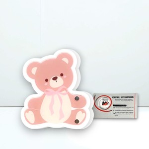 Herramientas Magnéticas para Extensiones de Pestañas de Acrílico con Diseño de Corazón y Flor de Oso Coquette, Color Personalizado - Product Image 2