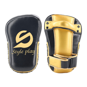 Meilleures protections de frappe en cuir véritable de qualité supérieure pour l'entraînement aux arts martiaux, protections de frappe personnalisées les plus vendues en gros pour les arts martiaux - Product Image 1
