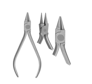 Pince à bec d'oiseau pour fil orthodontique avec rainure, instrument chirurgical dentaire de laboratoire d'orthodontie - Product Image 2
