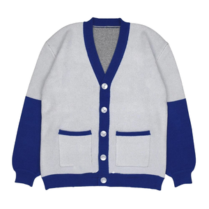 Cardigan en acrylique doux brodé du logo de la sororité ZPB, idéal pour les fraternités universitaires, les collèges et les écoles – Fabrication OEM/ODM - Product Image 1