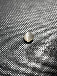 Pierre précieuse naturelle Chrysoberyl Catseye ronde Lehsuniya Rashi Ratan pour la fabrication de bijoux d'Inde du Sud, personnalisable - Product Image 1