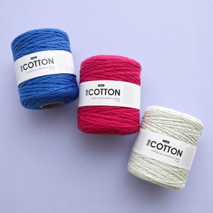 500 grams yarn The Cotton Coma Cotton Crochet Yarn for Hand Knitting 200g Cone hand dye speckled yarn - Product Image 4