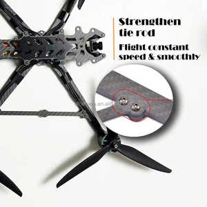 Dron FPV de fibra de carbono de 10 pulgadas con motor sin escobillas 2807 2810 KV1300 1500 y accesorios de cámara de visión nocturna - Product Image 5