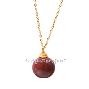 Nuevo Colgante de Bola con Amuleto de Aventurina Melocotón, Un Regalo Perfecto para Cualquier Ocasión, con Piedra Principal de Ágata - Product Image 4