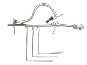 <b>Laparoscopic</b> Nathanson Liver Retractor Snake Flex Arm with Hook and complete setup Nathanson Liver Retractor Rigid - Product Image 3