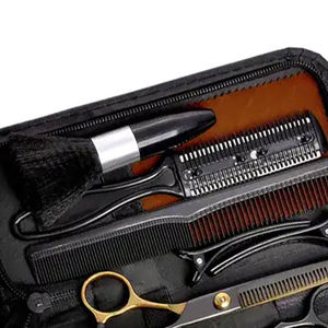 IMANS ENTERPRISES Kit de Barbería Profesional de Acero Inoxidable, Juego de Herramientas de Corte de Cabello de Alta Calidad para Salón, Personalizado - Product Image 2