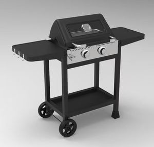 Parrilla de Gas de Aluminio Fundido de 2 Quemadores - Product Image 1