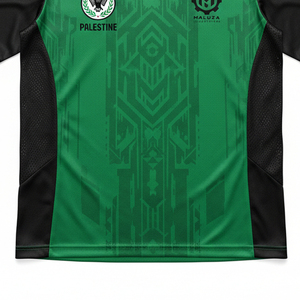 Maillot de football personnalisé Palestine, design gratuit, impression par sublimation, couleurs du drapeau palestinien, kit de football - Product Image 4