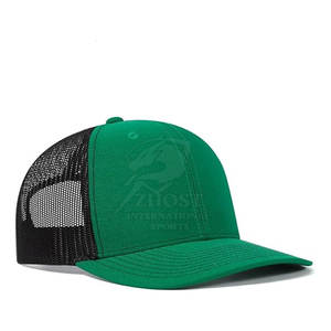 Casquette de camionneur personnalisée avec impression OEM, casquette à cinq panneaux structurée, casquette en maille pour événement promotionnel - Product Image 3
