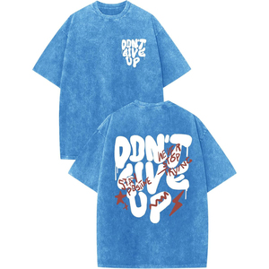 100% Cotton Oversized Jersey T-Shirt Front Custom Printing Solution Embroidery DTF DTG Heat Transfer Silk Screen Acid Wash - Product Image 4