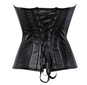 Corset amincissant quotidien pour femme, style steampunk victorien, pour costume d'Halloween, avec broderie et string - Product Image 3