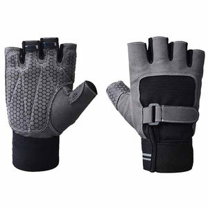 Bulk Quantity Neoprene Sports Outdoor Workout Fitness Weight Lifting Gym <b>Gloves</b> Customized Logo Half Finger <b>Men</b> Women Available - Product Image 1