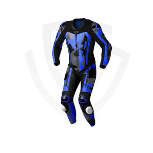 Traje de Motociclista de Cuero Personalizado, Transpirable y de Alta Calidad, con Impresión y Costuras de Logotipo Personalizados - Product Image 2