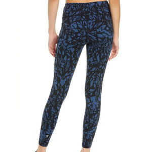 Leggings de yoga et de sport avec logo personnalisé imprimé, taille élastique, vente directe d'usine, service OEM. - Product Image 2
