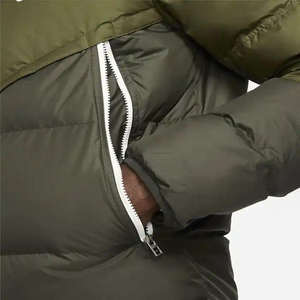 Dernière conception 2026 – Blouson d'hiver matelassé entièrement personnalisable pour homme, chaud, style streetwear, entièrement zippé, effet délavé – Vente en gros - Product Image 4