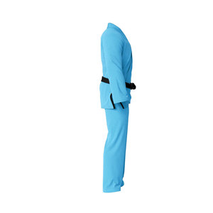 Tenue d'arts martiaux de qualité supérieure Solid Trader, uniforme en coton soigné pour l'entraînement actif, l'exercice, le judo et le karaté. - Product Image 2