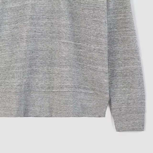 Vente directe d'usine, sweat-shirts décontractés pour hommes de bonne qualité, nouveau style streetwear, sweat-shirts unis pour hommes, coton mélangé - Product Image 6