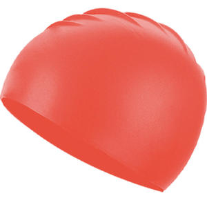 Gorro de natación de silicona de color puro, ajuste elástico unisex, gris - Product Image 6