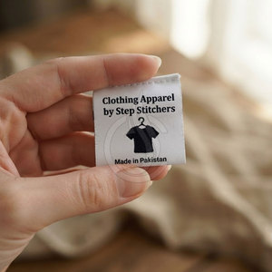 Étiquettes tissées pour vêtements, sweats à capuche, chemises, vestes, sacs, uniformes, étiquettes de couture personnalisées pour vêtements et articles de mode - Product Image 3