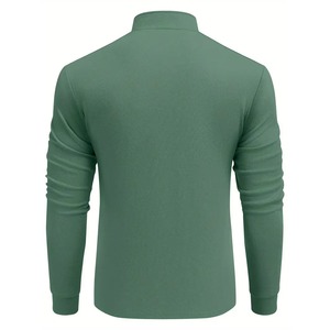 Camiseta Polo Casual de Manga Corta, Fabricante de Camisetas Polo de Tallas Grandes, Camiseta Polo con Cuello en Contraste a la Moda - Product Image 2