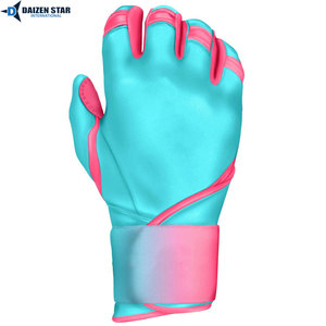 Baseball Batting Gloves <b>Leather</b>/<b>Synthetic</b> <b>Leather</b> Customizable Color/Size Lightweight High Quality Comfortable Training - Product Image 6