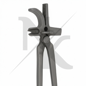 Pinza de Herrador Veterinaria Profesional Reutilizable de Alta Resistencia con Mandíbula Baja Curva para Diagnóstico y Cuidado de Pezuñas de Caballos Deportivos - Product Image 3