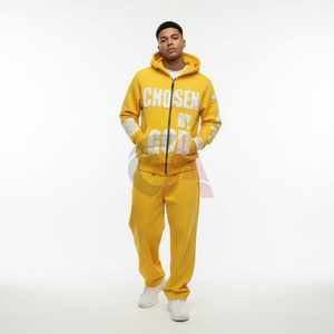 Sudadera con capucha para hombre, estilo acid wash, con cremallera, estampada, 100% algodón, forro polar grueso, ajuste cómodo, tendencia 2026 - Product Image 6