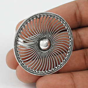 Anillo oxidado de plata de ley 925 hecho a mano, joyería de estilo bohemio más vendida al mejor precio, joyería de diseño único - Product Image 3