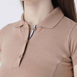 Camisas Polo para Mujer, Camisa Polo de Manga Larga, Cuello en V, Blusa con Cuello Solapa, Camiseta con Botones, Tops Casuales, Camisa Polo para Mujer - Product Image 6