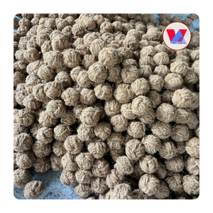 Juguete Masticable Ecológico para Mascotas, Bola de Fibra de Coco, Esfera de Fibra de Coco Sostenible para Hámsteres y Conejos, Cuidado Dental Molar - Product Image 1