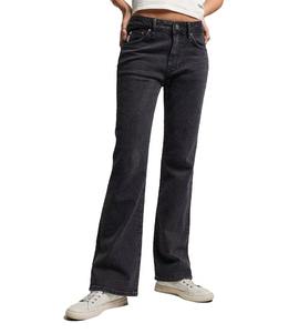 Pantalones Vaqueros de Mujer al por Mayor de Alta Calidad con Diseño Ajustado y Acampanado, Pantalones Casuales de Mezclilla con Bajo Ancho Acampanado para Mujer - Product Image 1