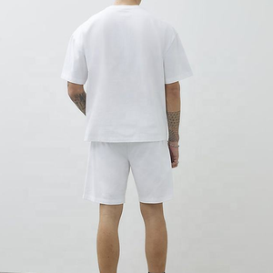 Ensemble T-shirt et short décontracté pour homme à blocs de couleur, séchage rapide / Tenue de sport ou de détente respirante pour l'été - Product Image 2