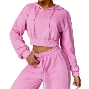 Sudadera con capucha de manga larga de algodón 100% Unisex, diseño recortado cuadrado, impresión personalizada, técnica de lavado ácido con lentejuelas para hombres para invierno - Product Image 1